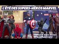 Lt des supershros marvel  spiderman captain america iron man  disneyland paris