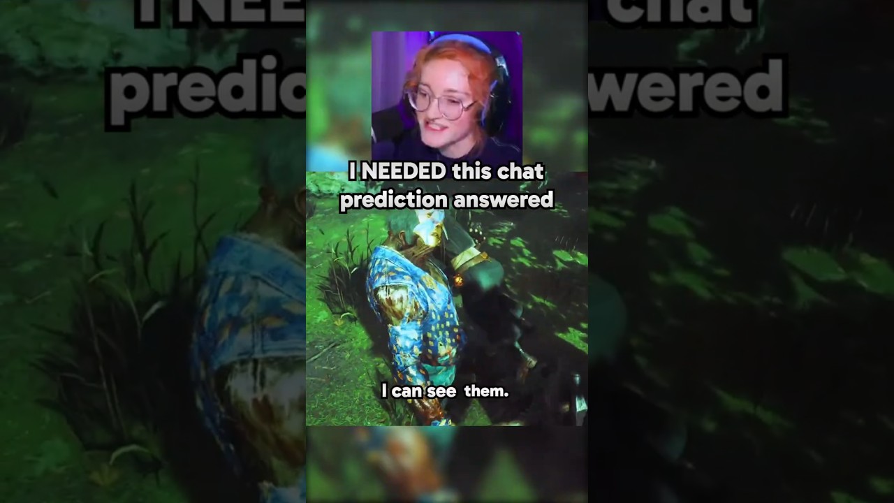 I had to provide chat the answer 👀 #dbd