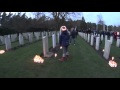 Christmas eve at the Canadian War Graves Holten