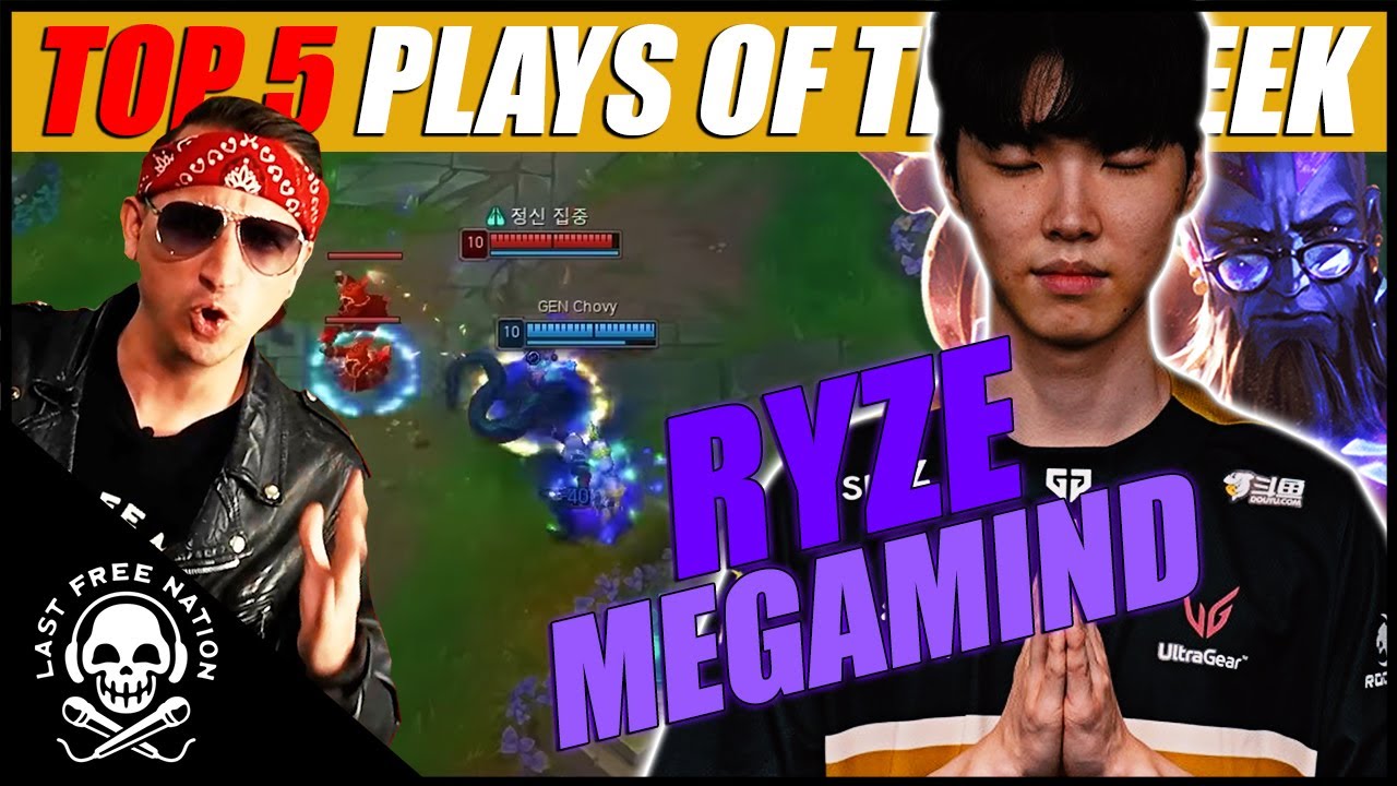 Chovy Ruler LoL Top 5 Pro Plays of the Week (feat. Ruler, Chovy, Crownie, TheShy ...