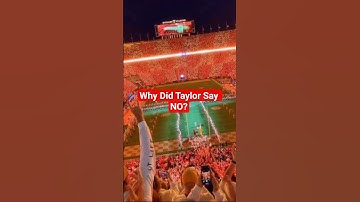 Why Taylor Swift Turned Down the Super Bowl Halftime Show 🧐 #taylorswift  #nfl