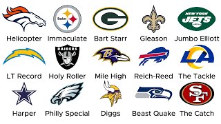 Every NFL Team's Greatest Play Explained in 20 Minutes