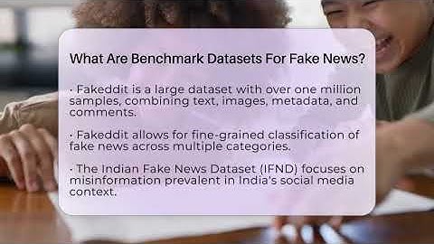 What Are Benchmark Datasets For Fake News? - Everyday-Networking