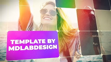 Multiframe Slideshow After Effects Template