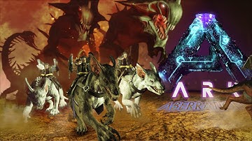 ARK Aberration - RUN! RETREAT! - Raiding The Surface, MASSIVE REAPER SWARM & Alpha Reaper - Gameplay