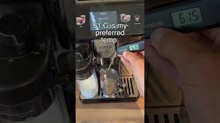 Delonghi Superautomatic Milk Temperature Test (Eletta Explore)