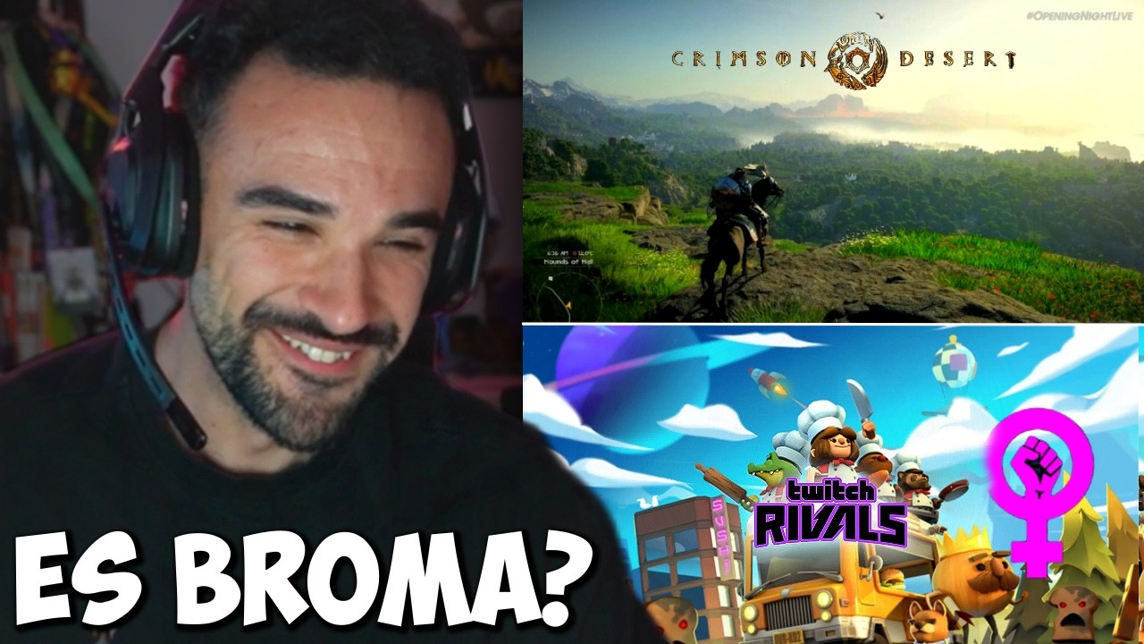 Illojuan Reacciona a Polemica de twitch por el 8M y al Crimson Desert