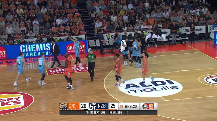 Robert Loe with 24 Points vs. Cairns Taipans