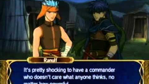 Fire Emblem: PoR - Ike & Ranulf - C Support