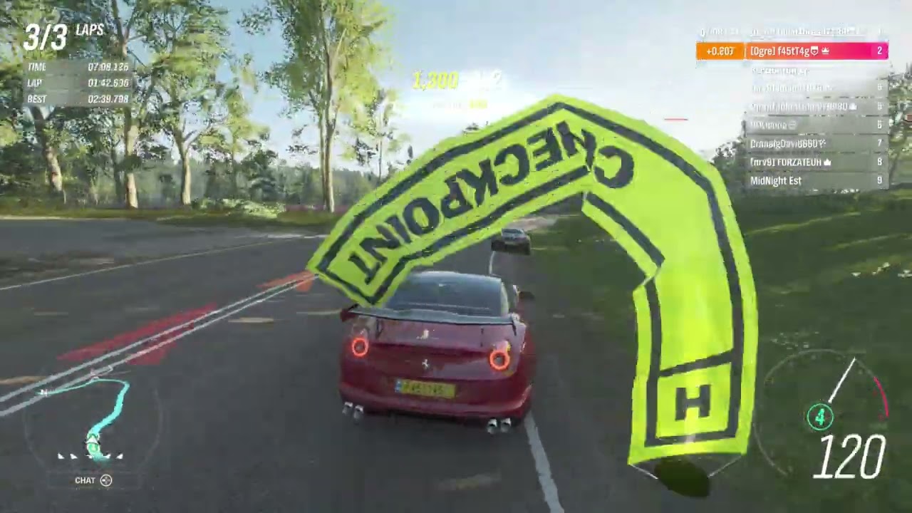 Forza Horizon 4 Custom Races With The Boys Part 1