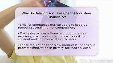 Why Do Data Privacy Laws Change Industries Financially? - Talking Tech Trends
