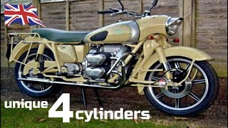 The Most Unique British 4cylinder motorcycles !