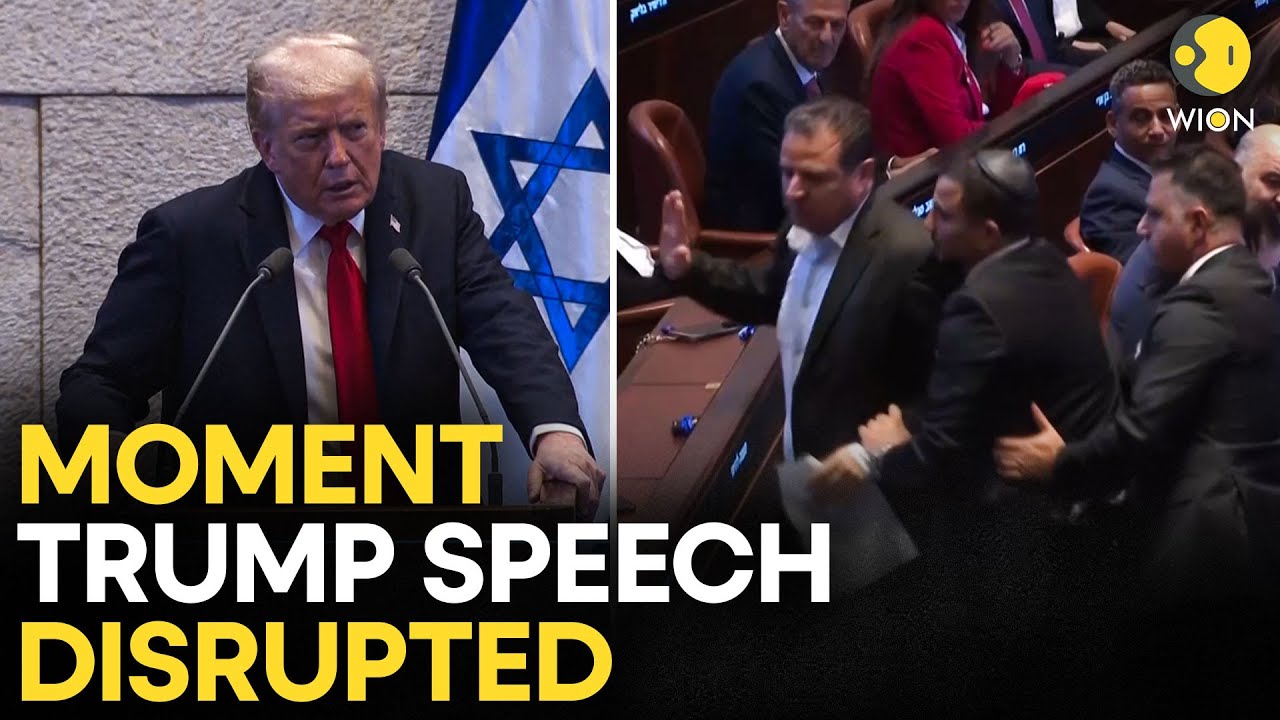 Trump LIVE: HISTORIC Moment! Donald Trump Addresses Knesset After Israel-Hamas Ceasefire | WION