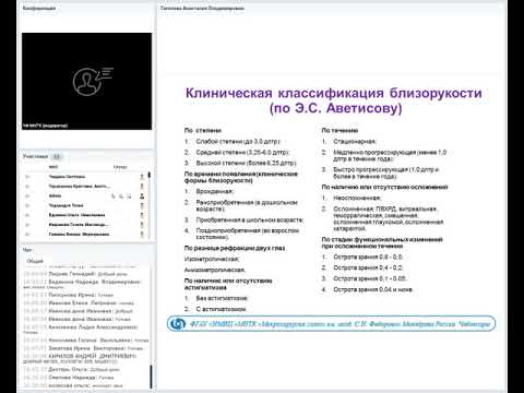 Школа поликлинического врача Врожденная патология органа зрения у детей 29 10 2020
