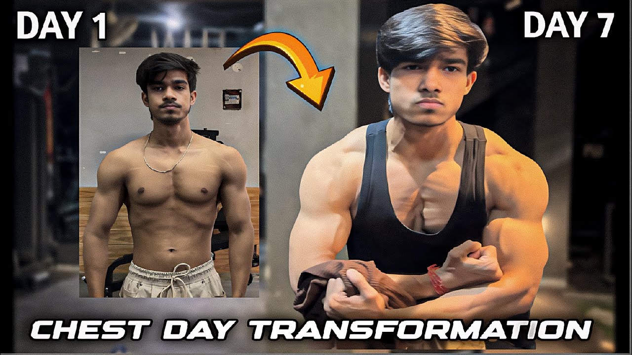 From Flat to Fit in 7 Days 😱 | Chest Transformation (Part 2)