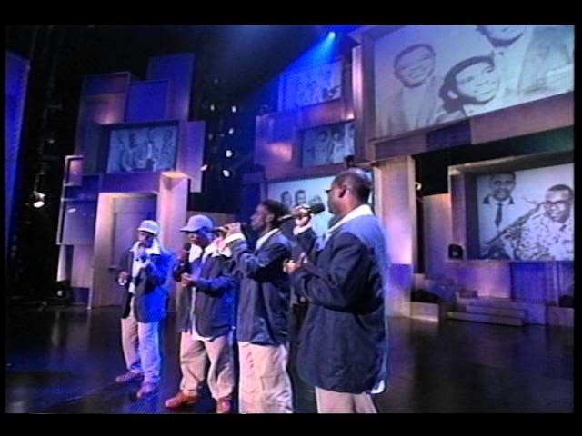 Boyz II Men singing Yesterday in 1995 at the first Blockbuster Entertainment Awards Show class=