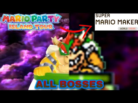 All Bosses Mario Party Island Tour Remaded In Super Mario Maker World Engine With One Bonus
