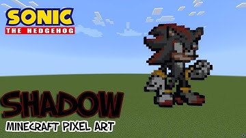 Pixel Art Tutorial - Shadow (Sonic)