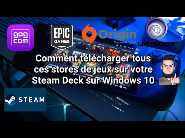 Steam Deck, Epic, Origin, Ubisoft Setup