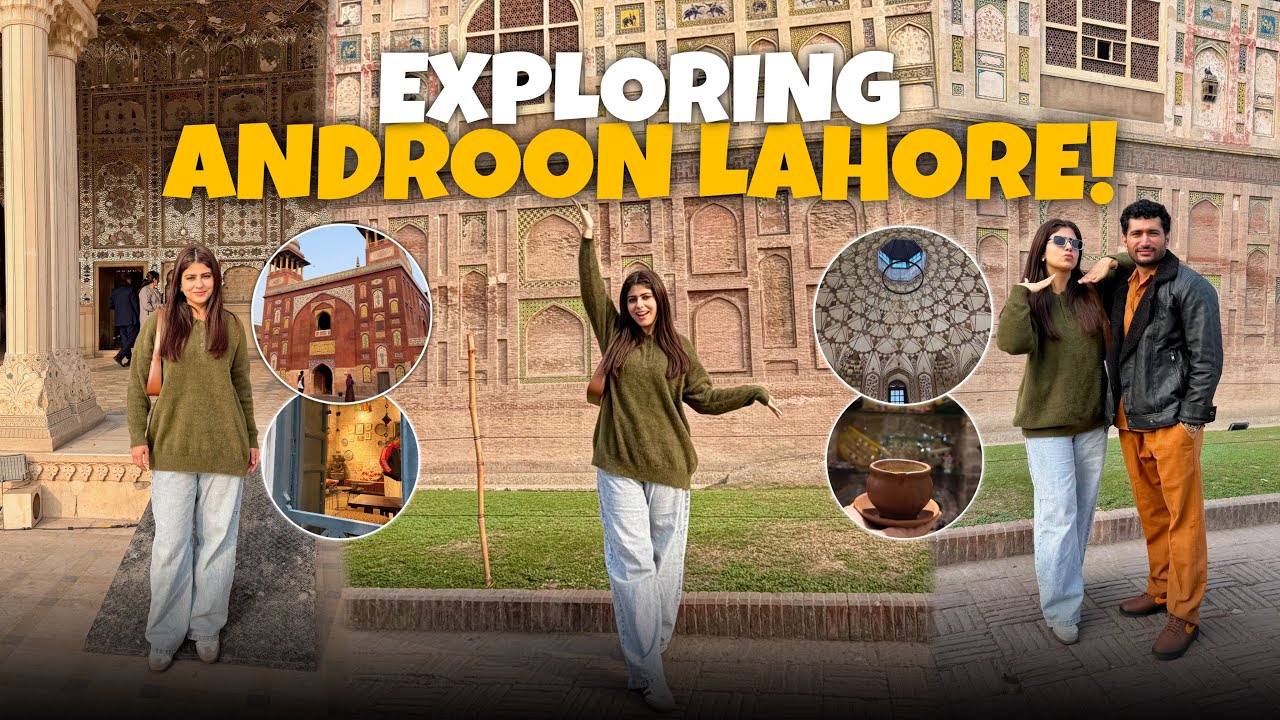 Androon Lahore aj dekh hi lia 😍 A day full of fun  🥳
