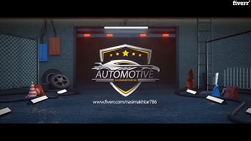Create an automotive logo car video intro animation - Best Logo Animation service