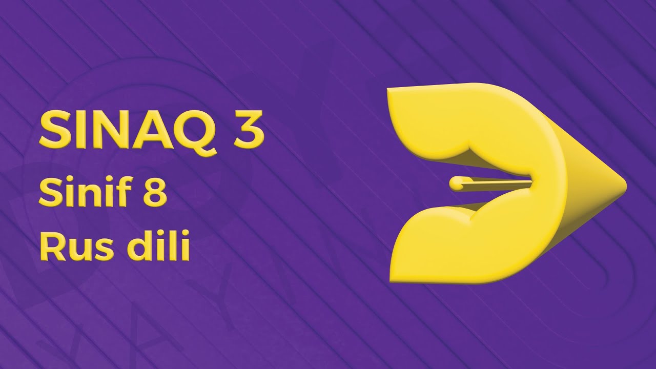 Rus dili 8-ci sinif - Sınaq 3
