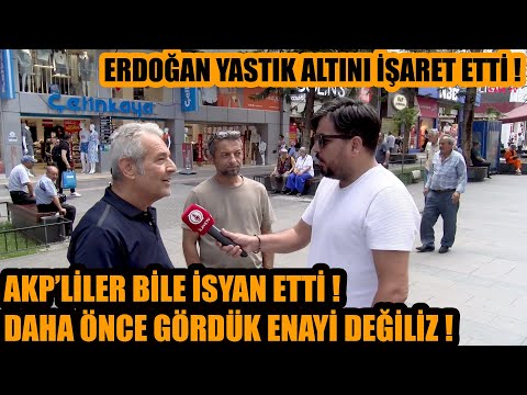 Erdoğan yastık altını işaret etti ! AKP'liler bile açtı ağzını yumdu gözünü !