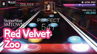 [QT•play] Superstar SMTOWN Red Velvet (레드벨벳) Zoo Hard(★ ★ ★) All perfect