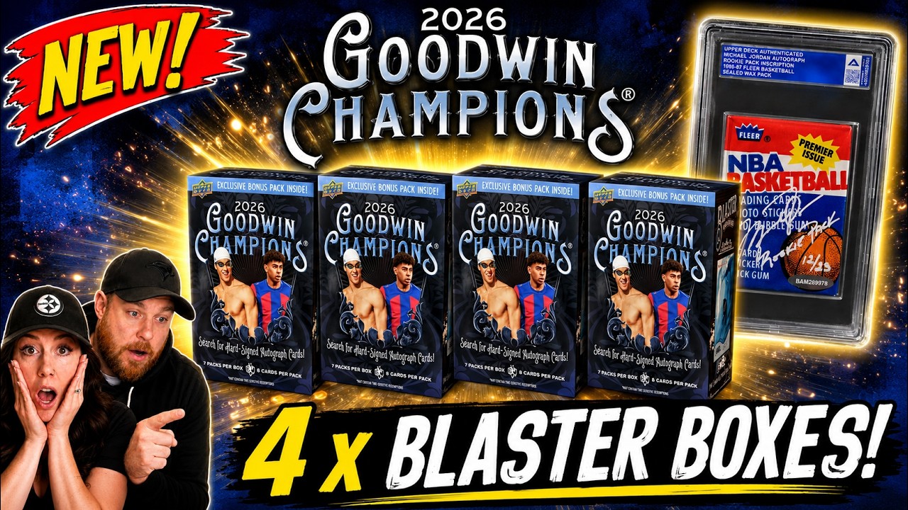 🚨WATCH BEFORE BUYING🚨 2026 Goodwin Champions Blaster Box Review