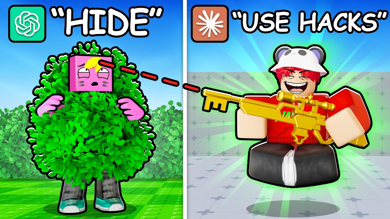 ChatGPT vs Claude in Roblox 1v1!
