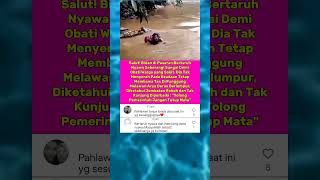 Bidan bertaruh nyawa seberangi sungai demi obati warga yang sakit #bidan #kesehatan #viral #fyp
