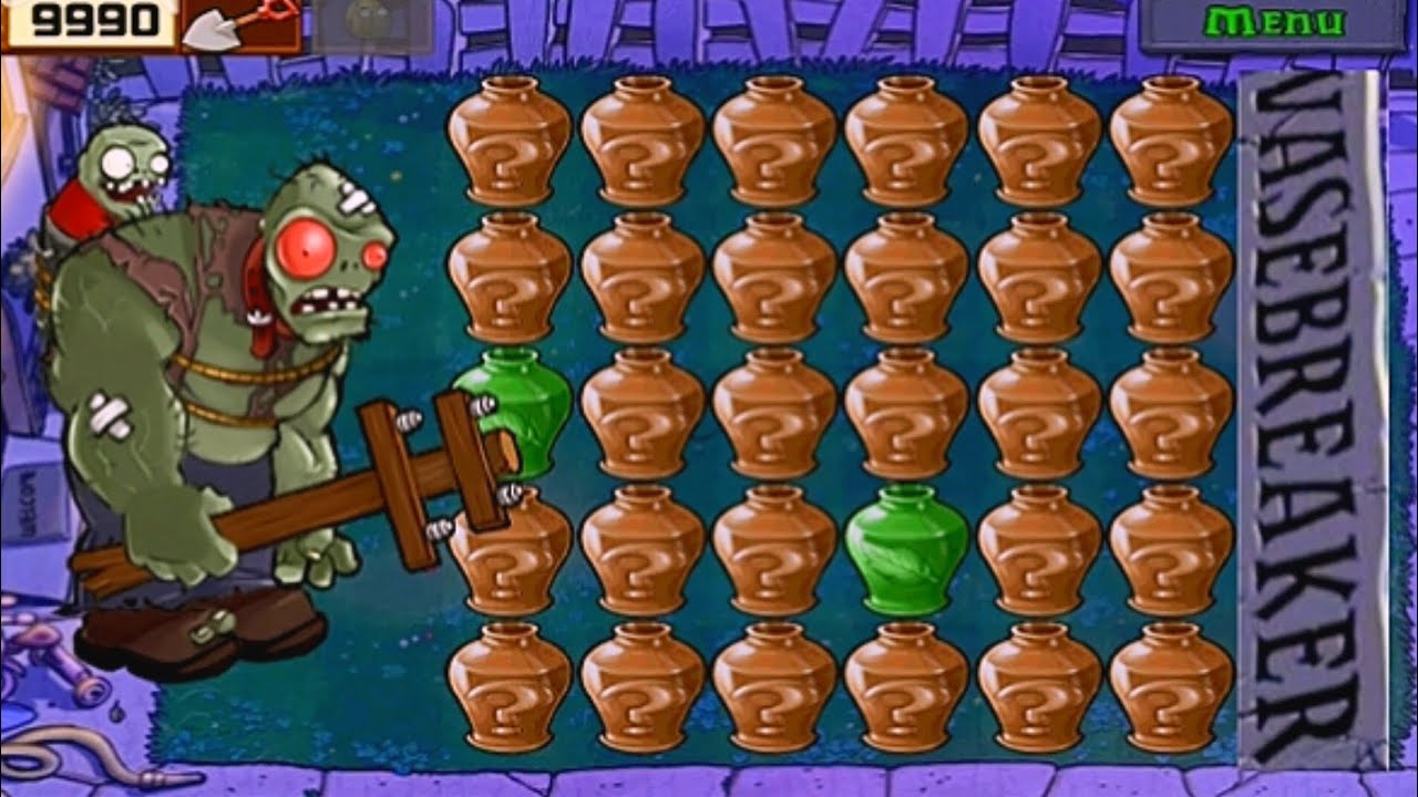 PvZ Puzzle Vasebreaker Endless 20 to 30 Current Streak Gameplay in 1105 minutes Full HD