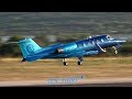 Beautiful Blue Learjet 31A Morning Takeoff - Split Airport SPU/LDSP