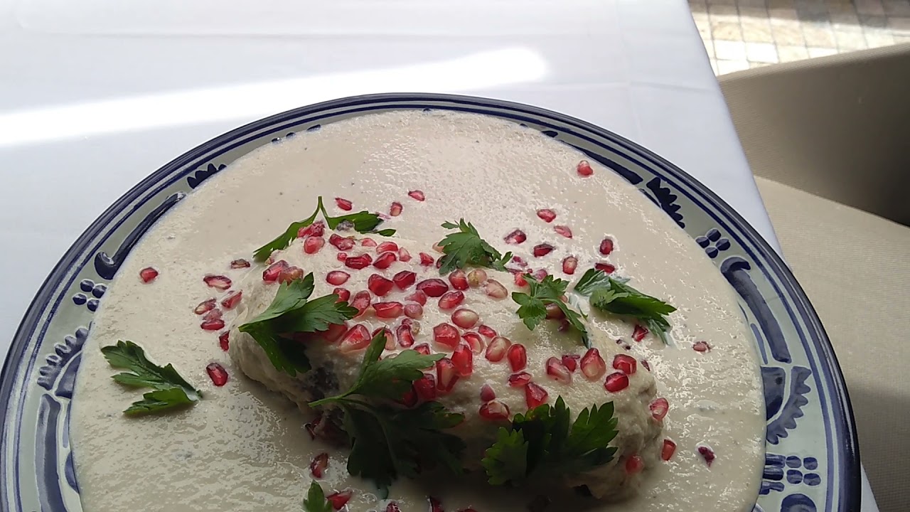 2021 finally Chili En Nogada a seasonal dish celebrating 200 years at