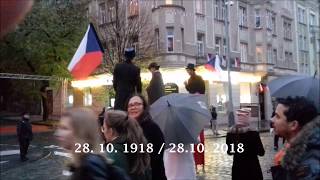 100 let Československé republiky (Francouzská cizinecká legie ) Praha