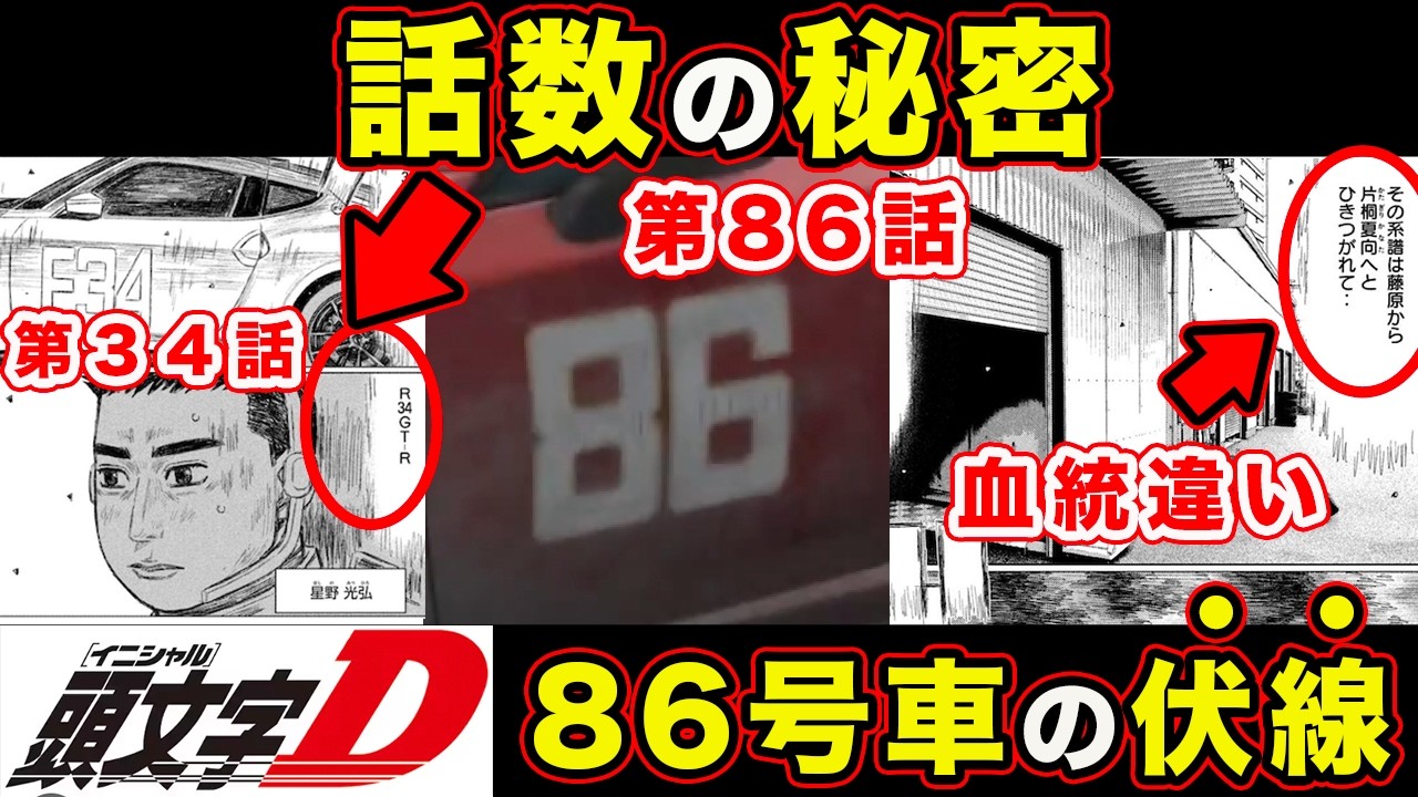 昴と彗星】話数の伏線。R34=34話からわかる”新ドライバー”の存在とMF