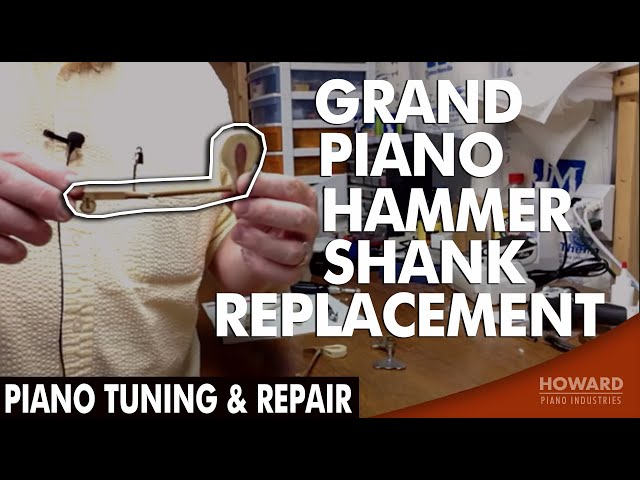 Piano Repair: Fixing a Broken Hammer