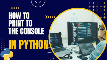 How to print to the console in Python