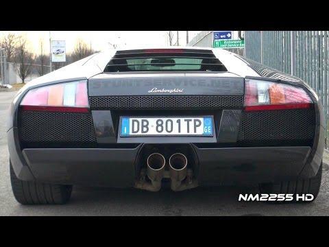 Lamborghini Murciélago with Milltek Exhaust Loud Sound