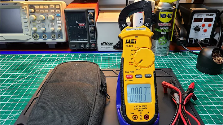 🇺🇸UEI  DL479  True RMS Clamp Meter