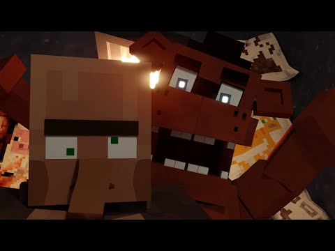 FNAF with Minecraft Annoying Villagers - Original Five Nights at Freddy's Minecraft Animation