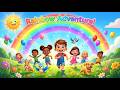 Rainbow Adventure 🌈 Kids Song | Learn Colors the Fun Way!
