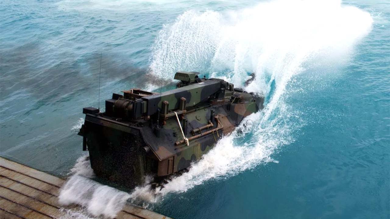 Assault Amphibious Vehicle Sinking YouTube