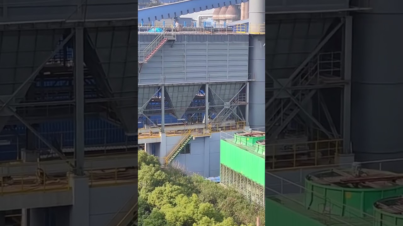 Blast furnace ore hopper dust removal system - ironmaking plant dust collector  