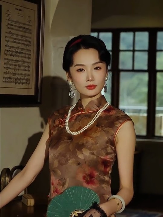 #qipao #qipaodress #qipaomodern #cheongsamdress#cheonhsam#chinesefashion#fashion#beauty#beautiful