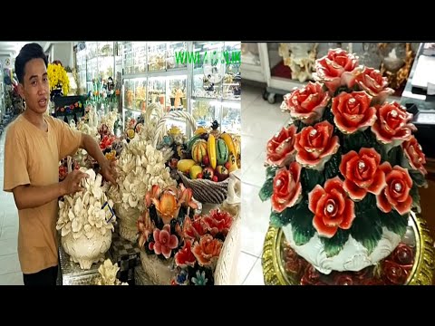 PRICE OF ITALIAN CERAMIC FLOWERS 2023. #ceramicflowers #ceramicitalianflowers #ceramicflowerprice
