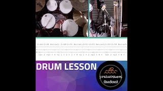 Chvrches Leave A Trace (Drum Lesson) by Praha Drums Official (31.b)