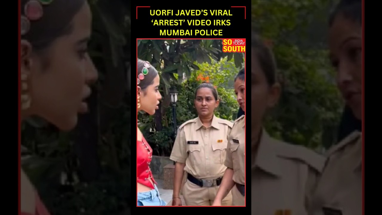 Uorfi Javed’s Viral ‘Arrest’ Video Irks Mumbai Police | SoSouth