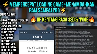⚡No Root Auto SSD & NVME? Module Gaming Terbaru Mempercepat Loading Game, Free Tambah Ram Booster🔥