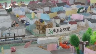 被災地の記憶、残したい 模型で３５地域を再現